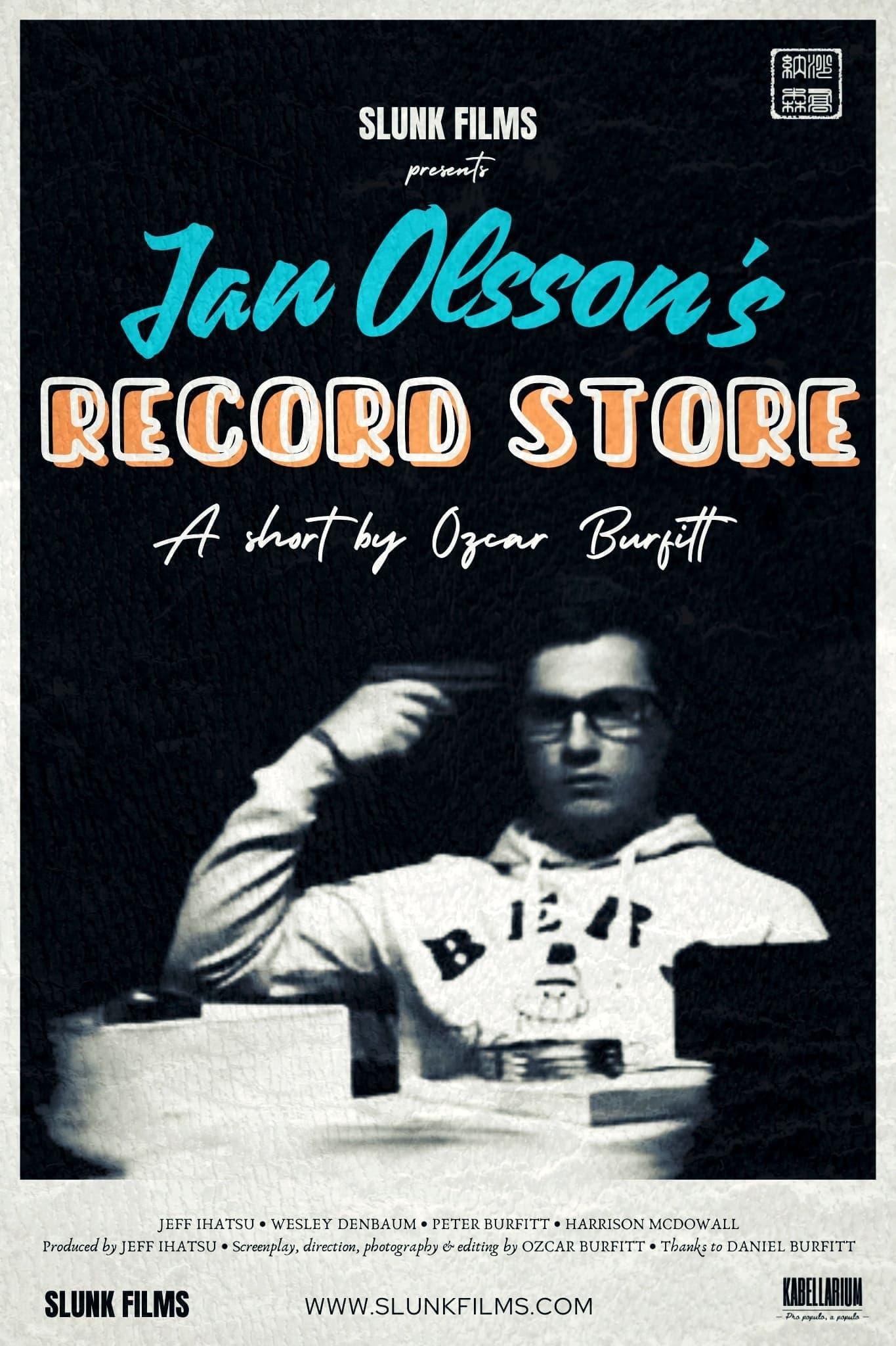 Jan Olsson's Record Store poster