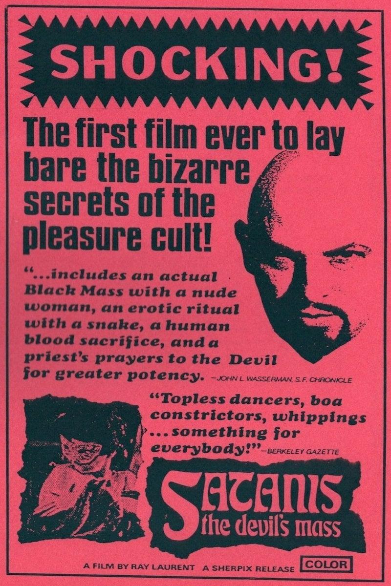 Satanis: The Devil's Mass poster