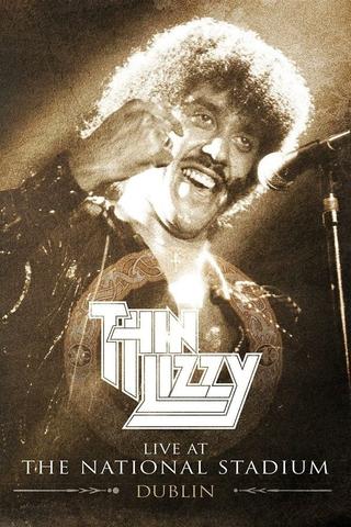 Thin Lizzy - Live at the National Stadium Dublin poster