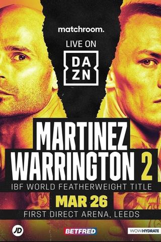 Kiko Martinez vs. Josh Warrington 2 poster