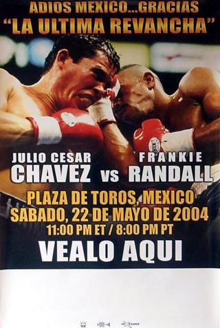 Julio César Chávez vs Frankie Randall III poster
