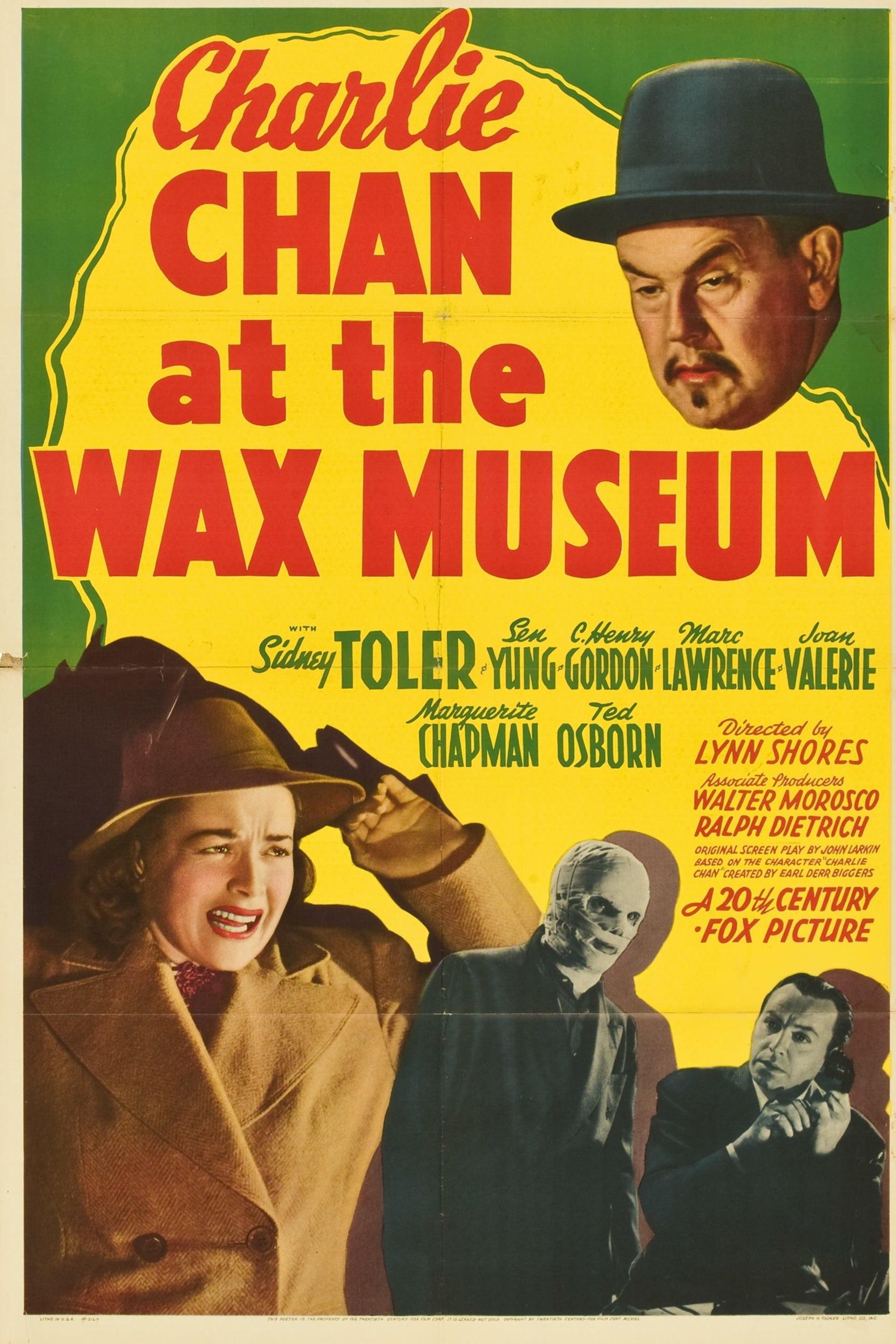 Charlie Chan at the Wax Museum poster
