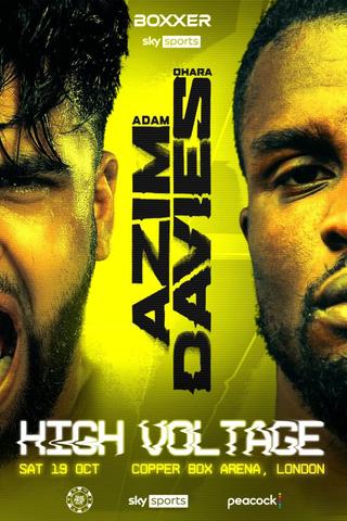 Adam Azim vs. Ohara Davies poster