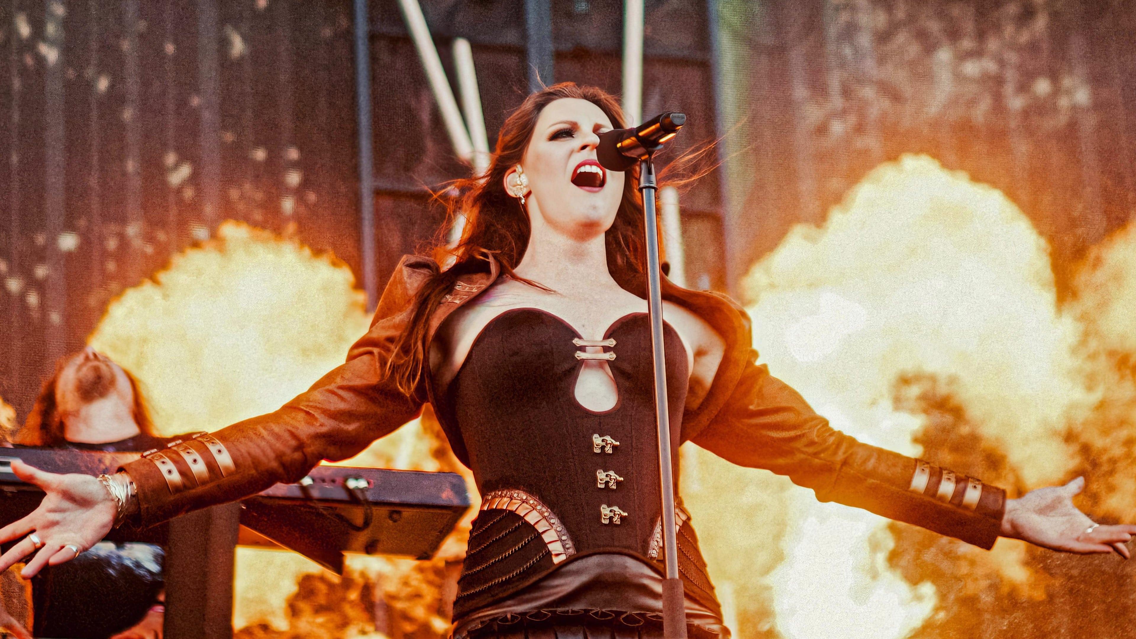 Floor Jansen backdrop