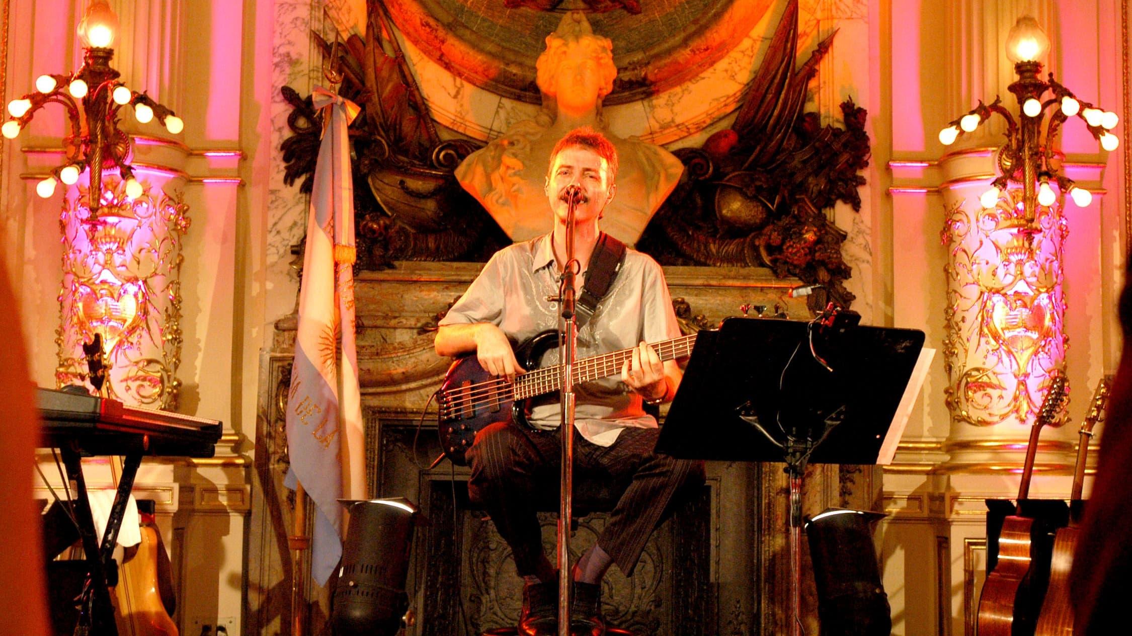 Pedro Aznar: Música en el Salón Blanco backdrop