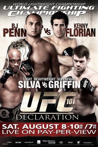 UFC 101: Declaration poster