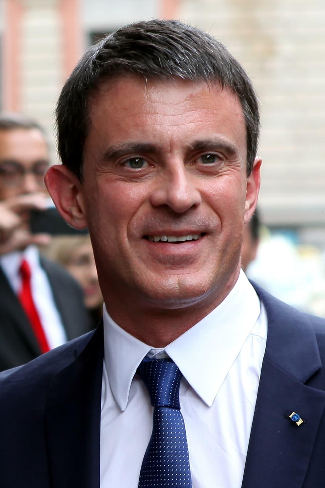 Manuel Valls poster