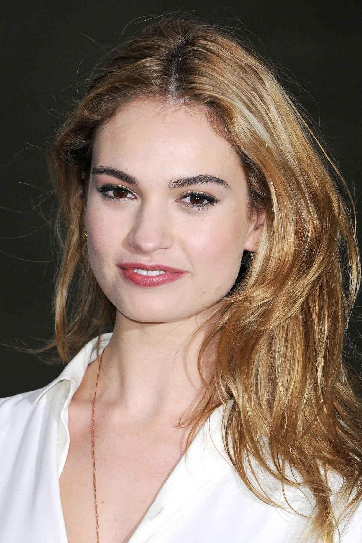 Lily James poster