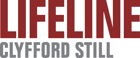 Lifeline: Clyfford Still logo