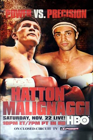 Ricky Hatton vs. Paulie Malignaggi poster