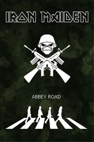 Iron Maiden - Abbey Road poster
