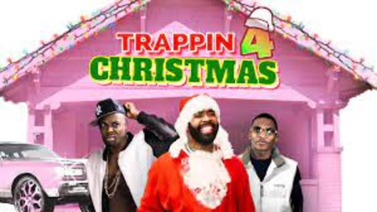 Trappin' 4 Christmas backdrop