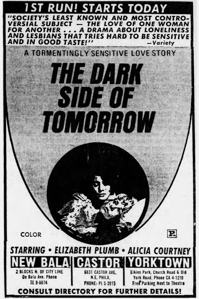 The Dark Side of Tomorrow poster