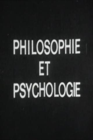 Philosophie et psychologie poster
