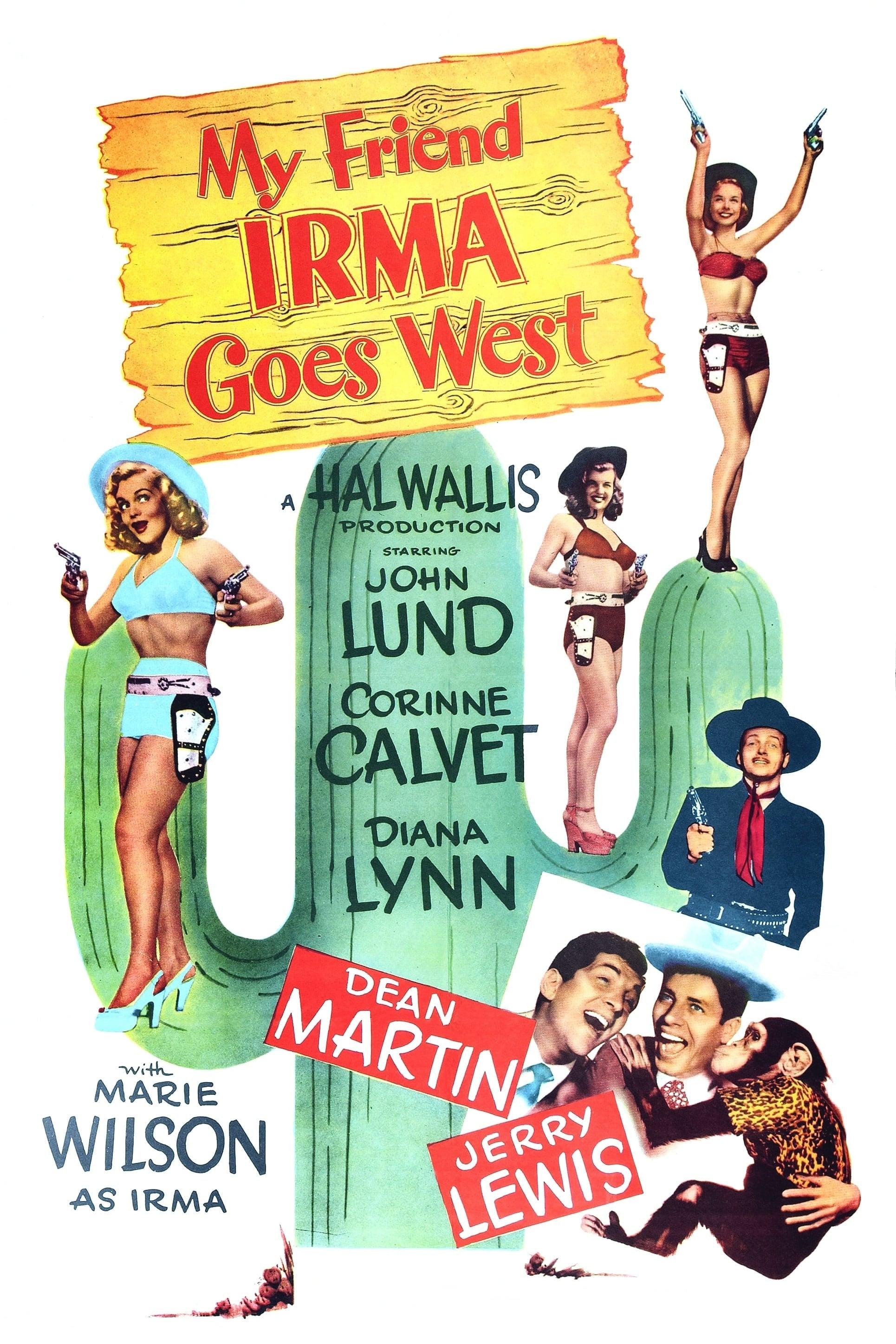 My Friend Irma Goes West poster