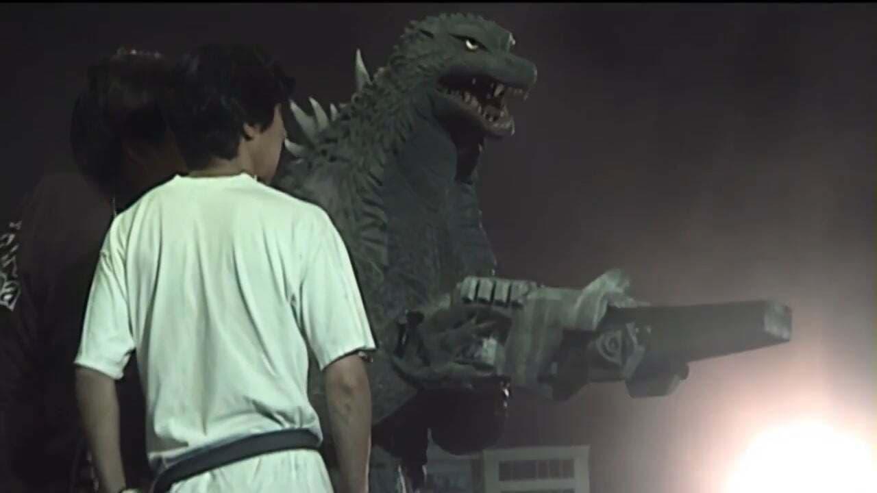 Making of Godzilla: Tokyo S.O.S. backdrop
