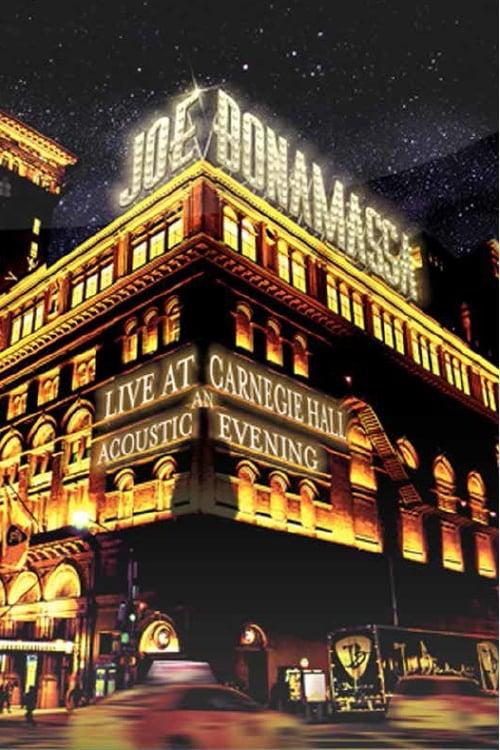 Joe Bonamassa - Live at Carnegie Hall - An Acoustic Evening poster