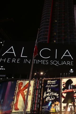 Alicia Keys - Here in Times Square poster