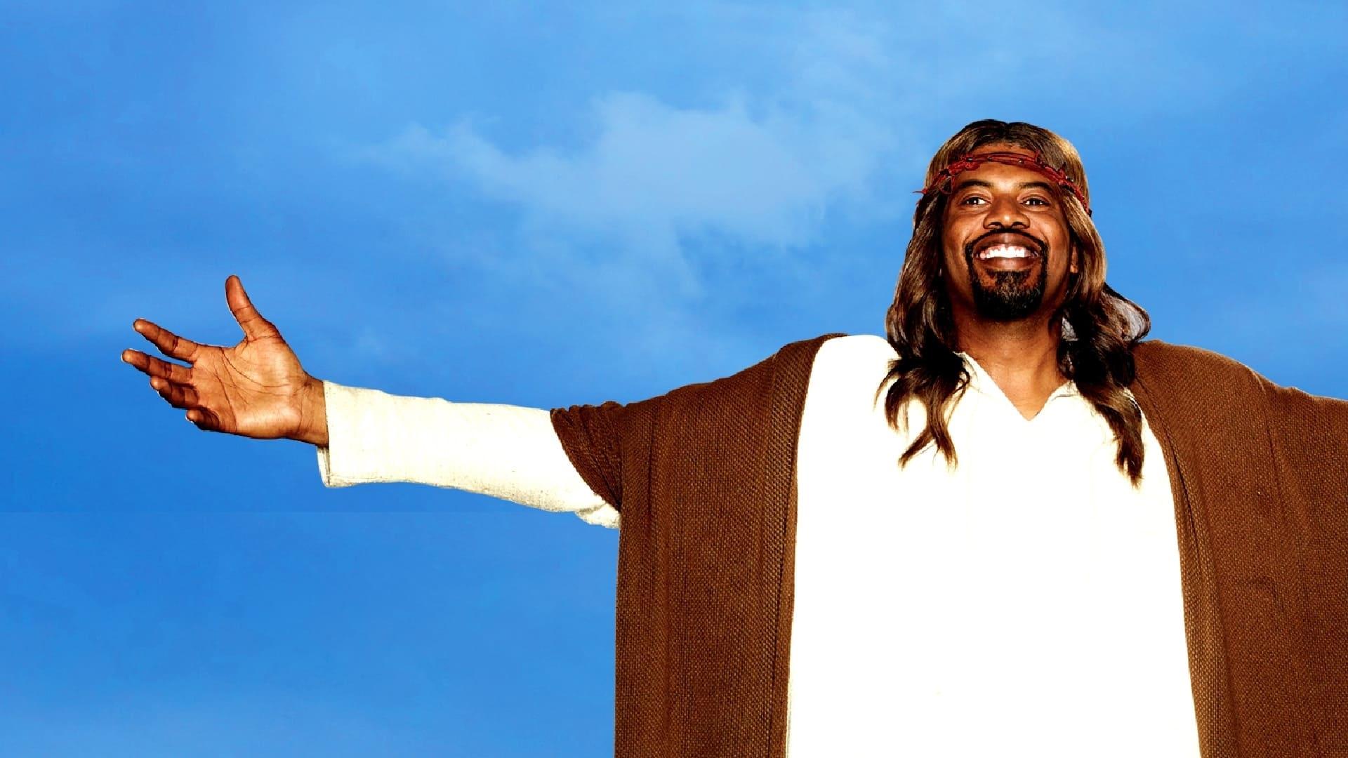 Black Jesus backdrop