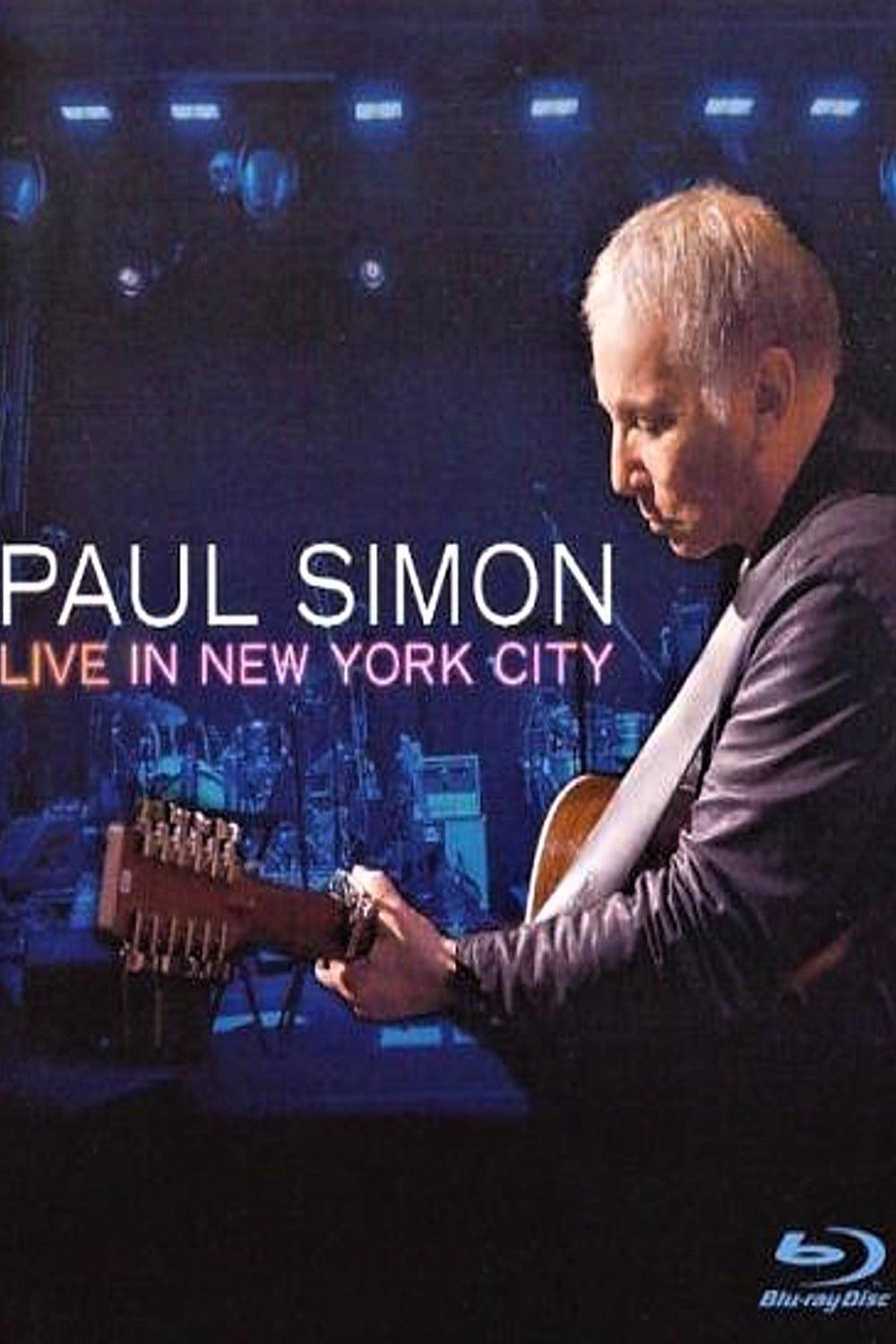 Paul Simon - Live in New York City poster