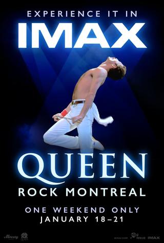 Queen Rock Montreal poster