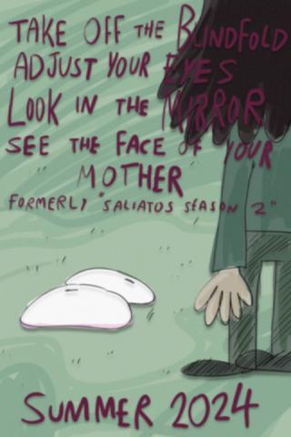 Take off the Blindfold Adjust Your Eyes Look in the Mirror See the Face of Your Mother poster