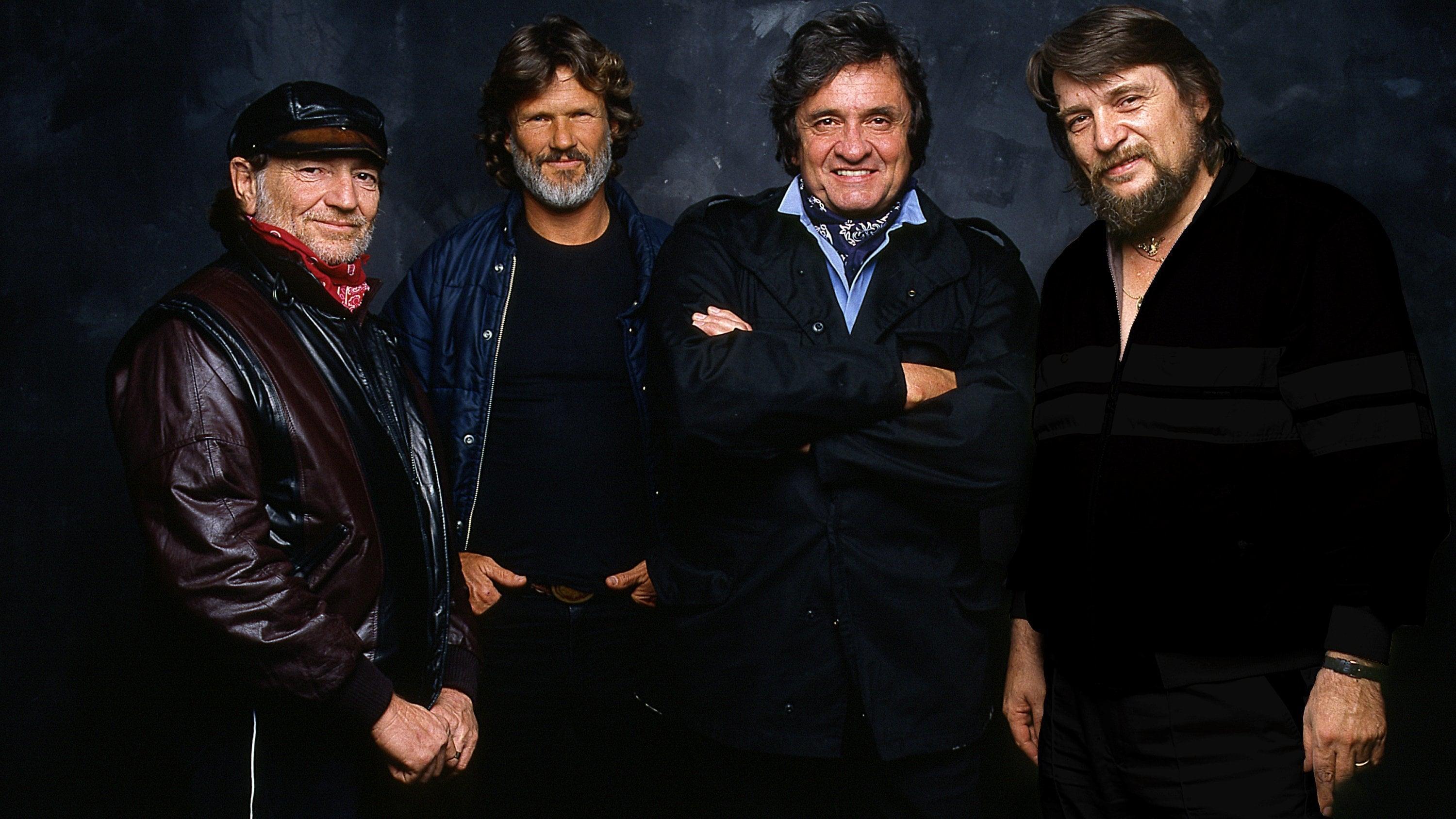 The Highwaymen - Live American Outlaws backdrop