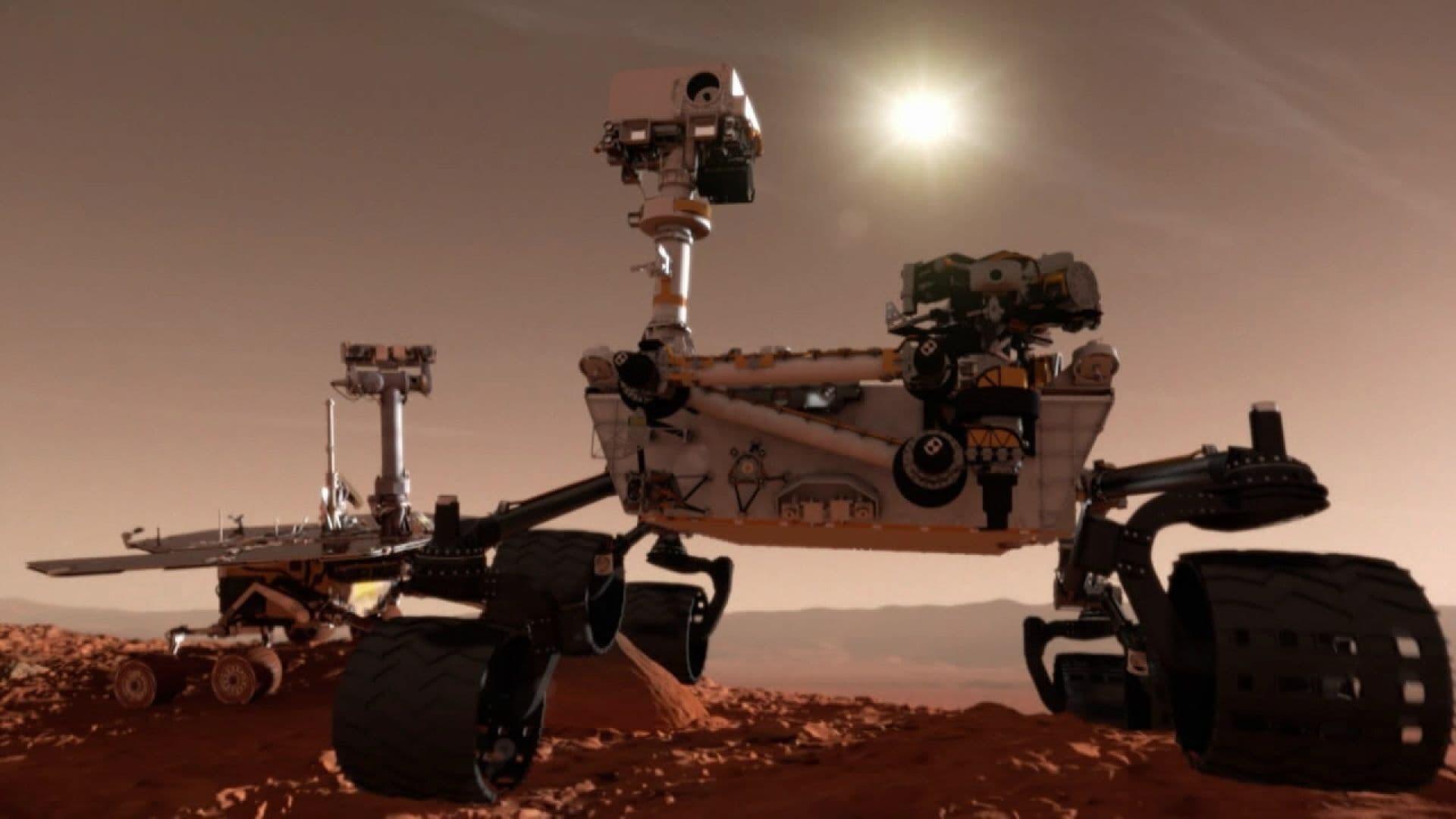 Martian Mega Rover backdrop