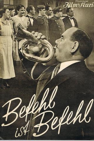 Befehl ist Befehl poster