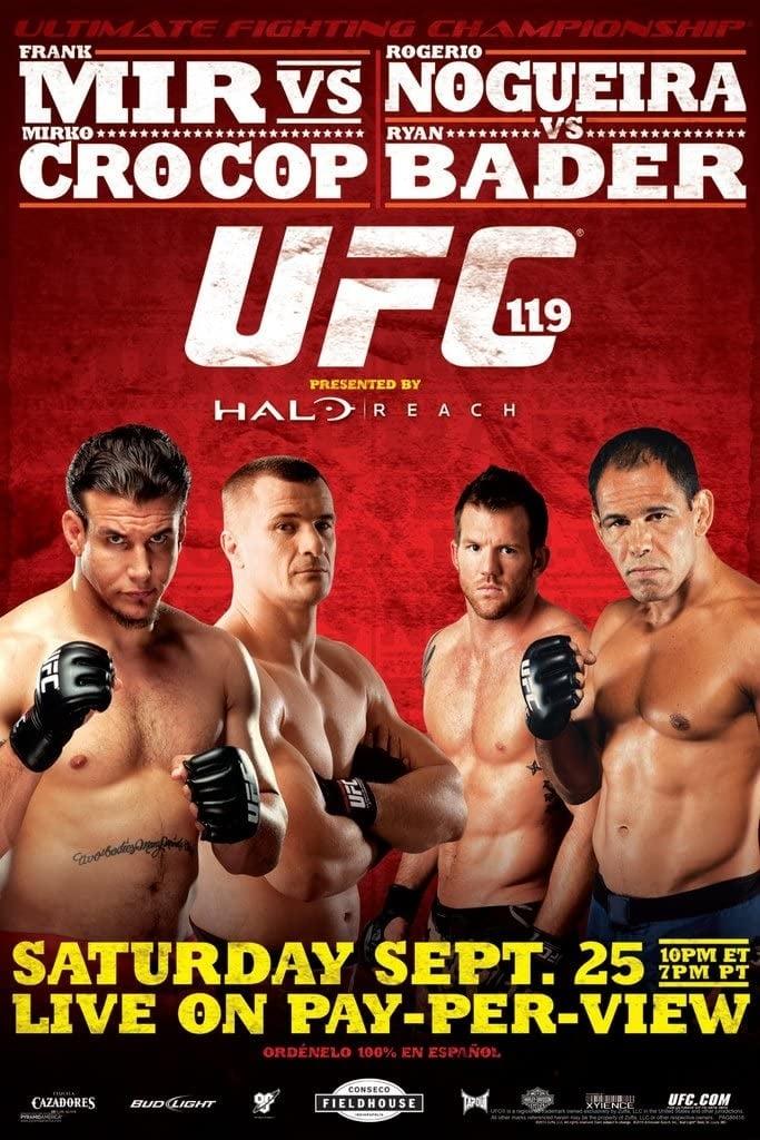 UFC 119: Mir vs. Cro Cop poster