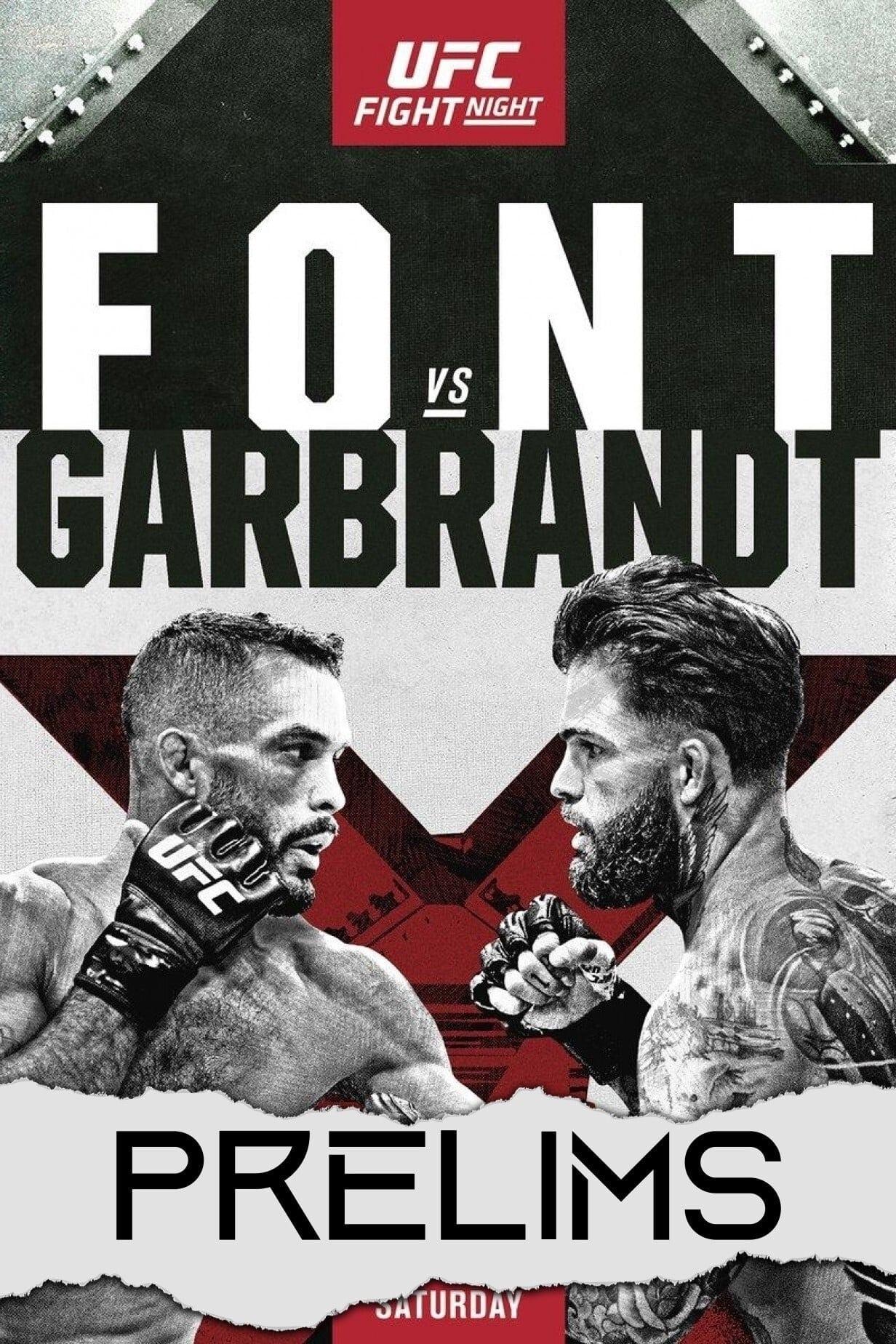 UFC Fight Night 188: Font vs. Garbrandt poster