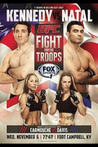 UFC Fight Night 31: Fight For The Troops 3 poster