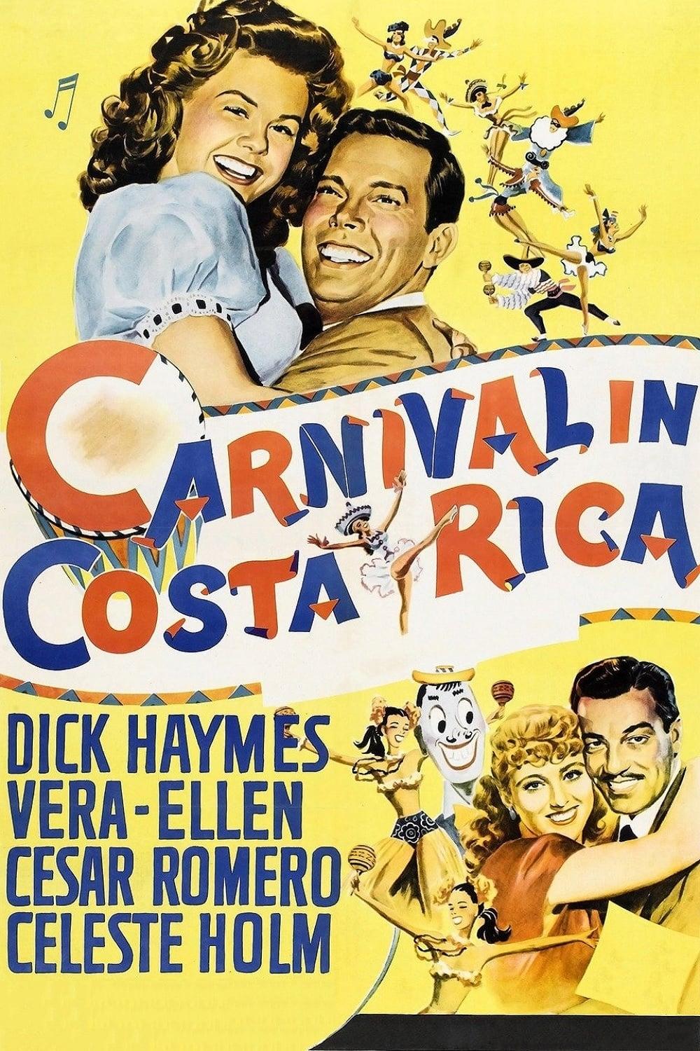 Carnival in Costa Rica poster