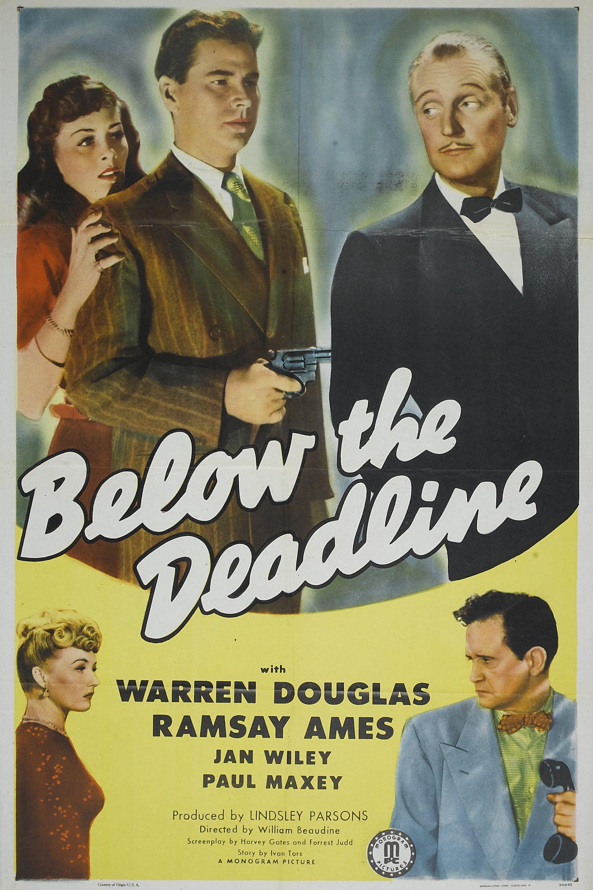 Below the Deadline poster