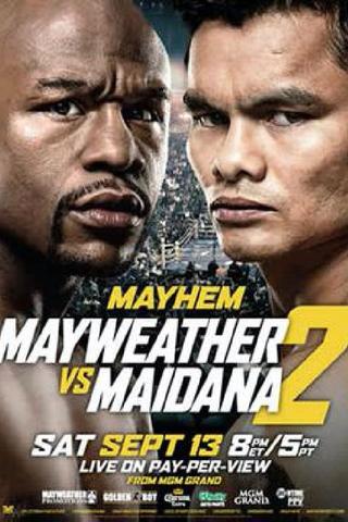 Floyd Mayweather Jr. vs. Marcos Maidana II poster