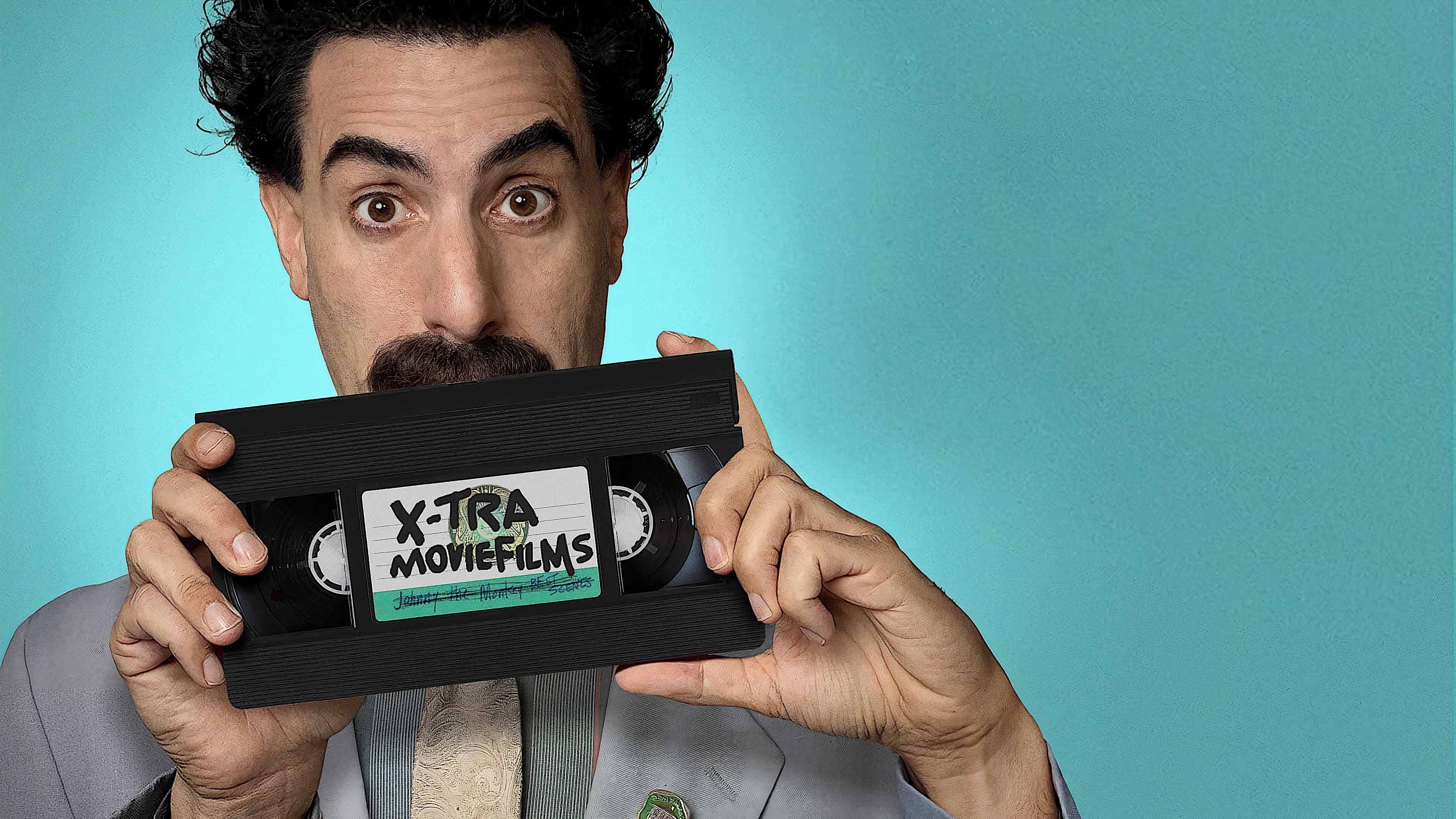 Borat: VHS Cassette of Material Deemed “Sub-acceptable” by Kazakhstan Ministry of Censorship and Circumcision backdrop