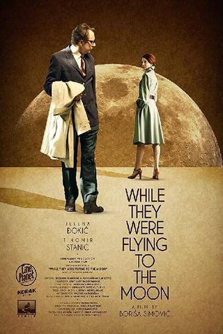 While They Were Flying to the Moon poster