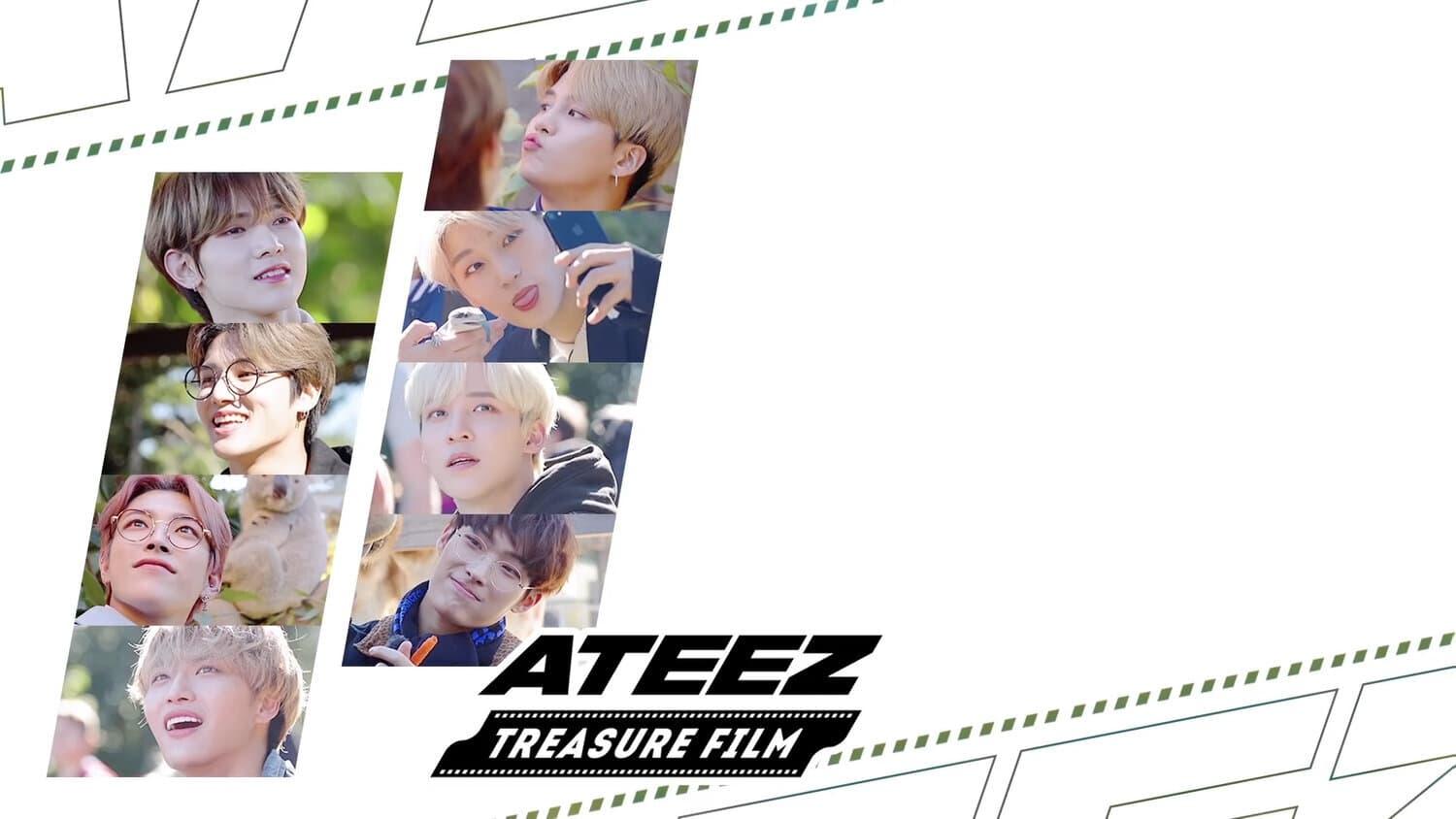 ATEEZ Treasure Film backdrop