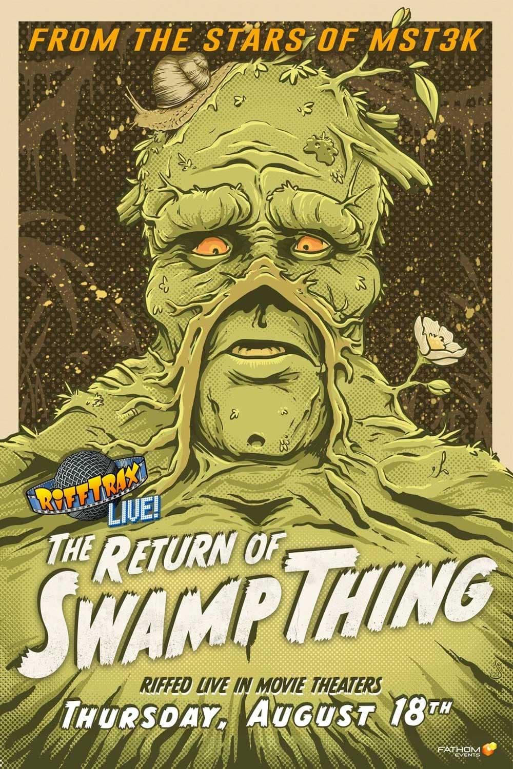 Rifftrax Live: The Return of Swamp Thing poster