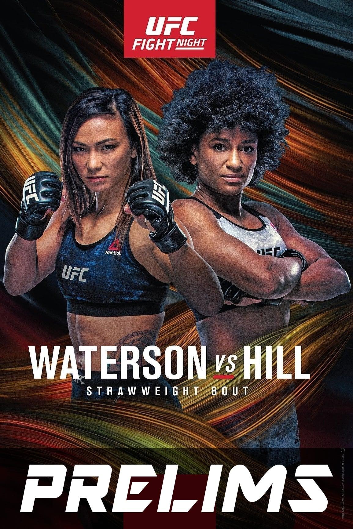 UFC Fight Night 177: Waterson vs. Hill poster