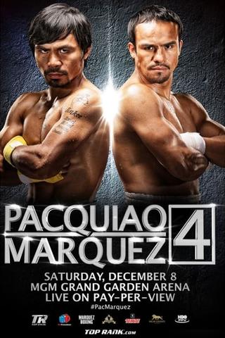 Manny Pacquiao vs. Juan Manuel Márquez IV poster