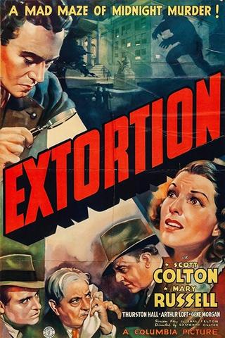 Extortion poster