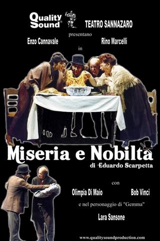 Miseria e Nobilta' poster