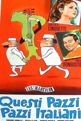 Questi pazzi, pazzi italiani poster