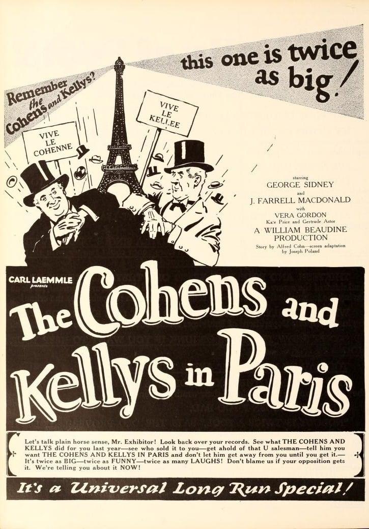 The Cohens and the Kellys in Paris poster