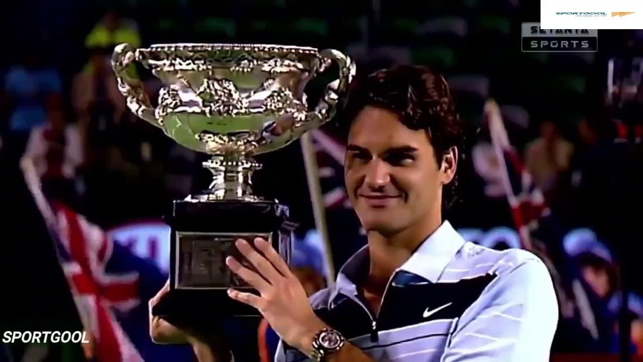 Roger Federer - 20 ans de Grass backdrop