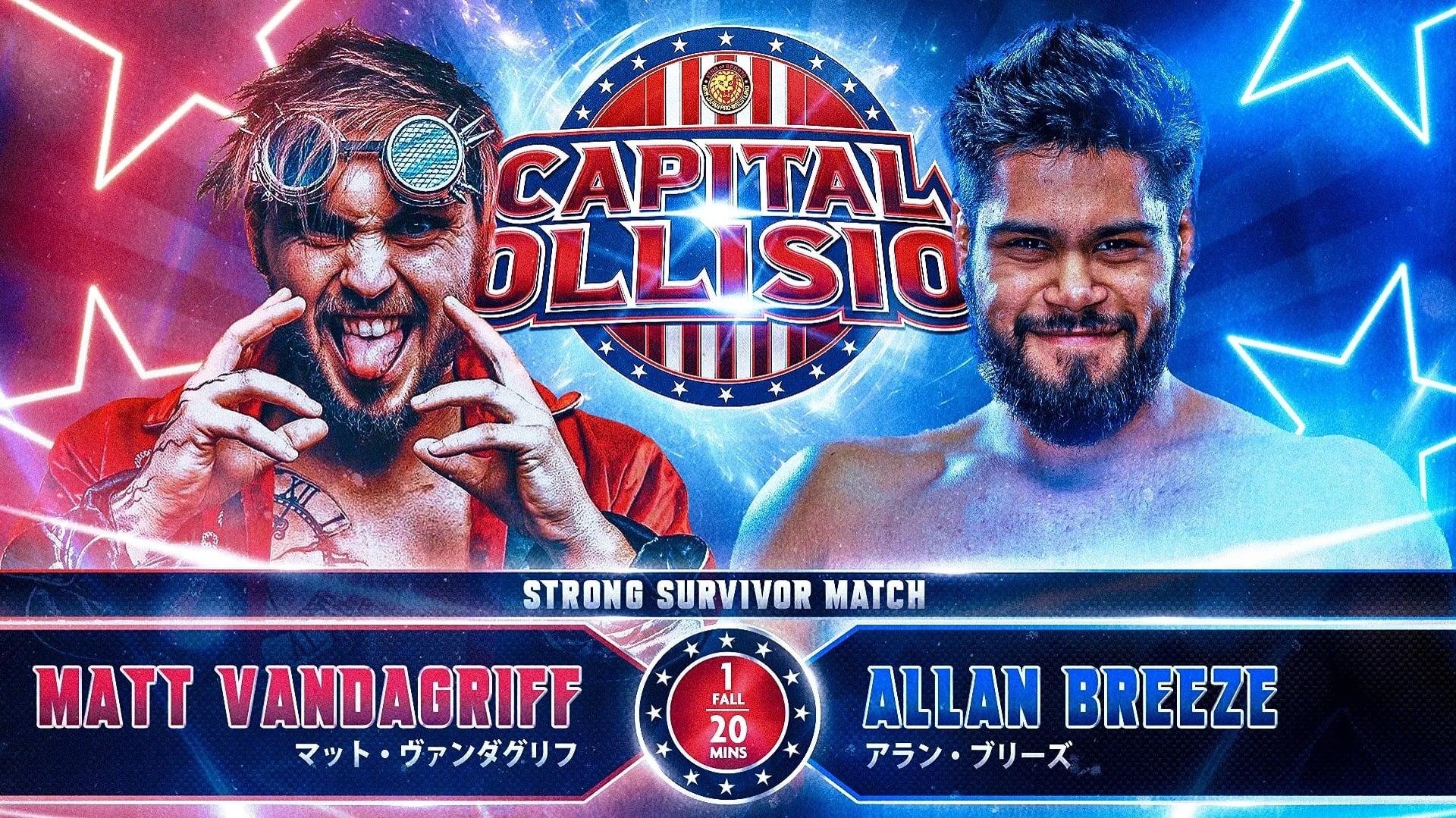 NJPW Capital Collision 2024: Pre-Show backdrop