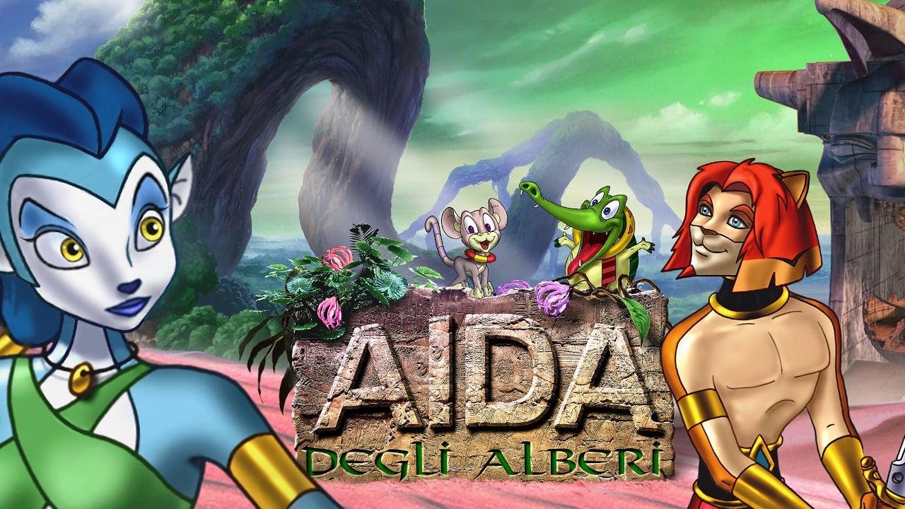 Aida of the Trees backdrop