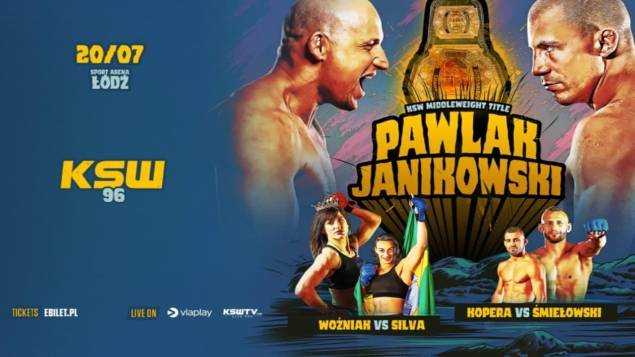 KSW 96: Pawlak vs. Janikowski backdrop