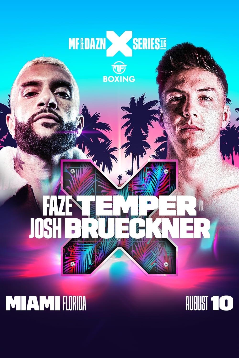 FaZe Temperrr vs. Josh Brueckner poster